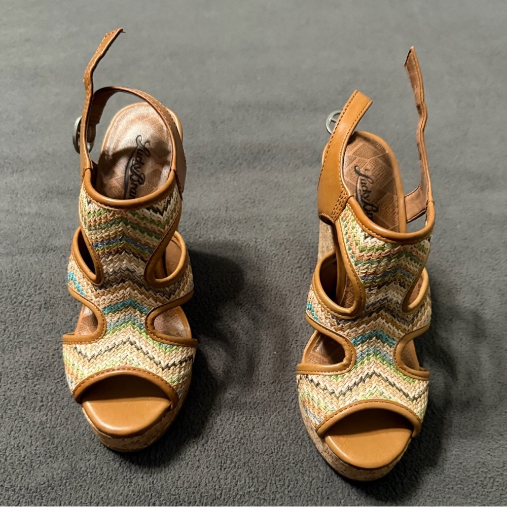 Lucky Brand Multicolor Wedges
